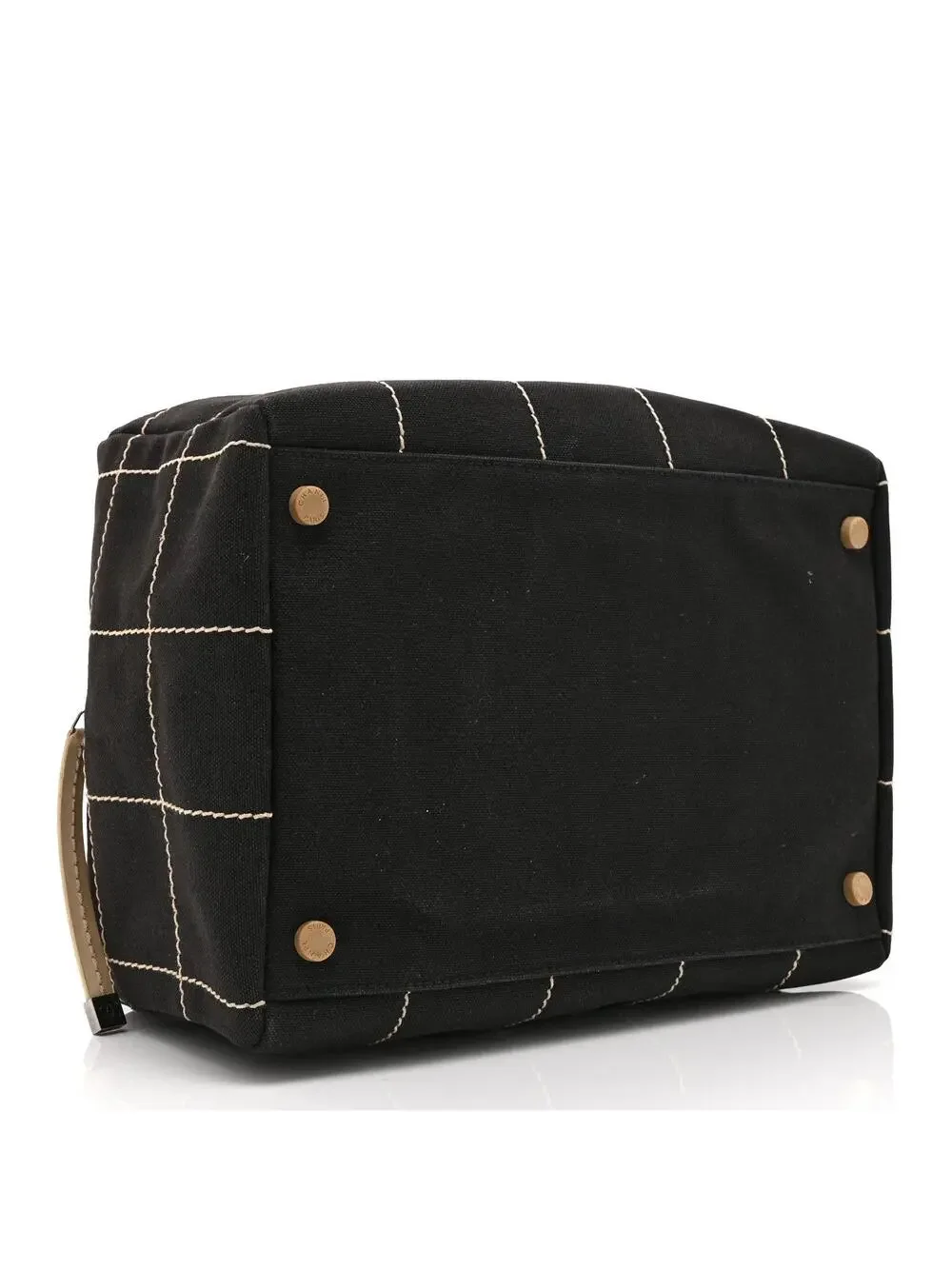 Chanel Canvas Square Stitched Cc Boston #328858C99B